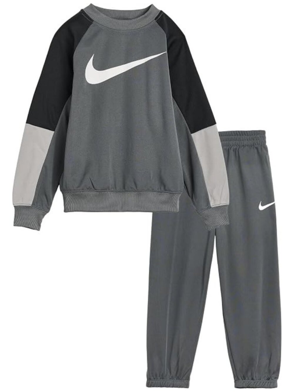 Nike Boys' Color block Lifestyle Essentials Crew 2 Piece Set (Little Kid) Size 7